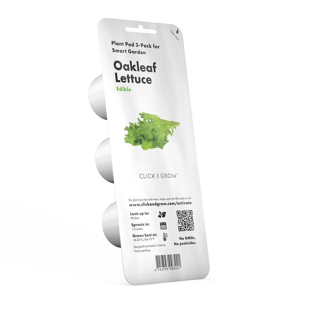 Click & grow Pflanzkapsel Eichblattsalat 3er Packung