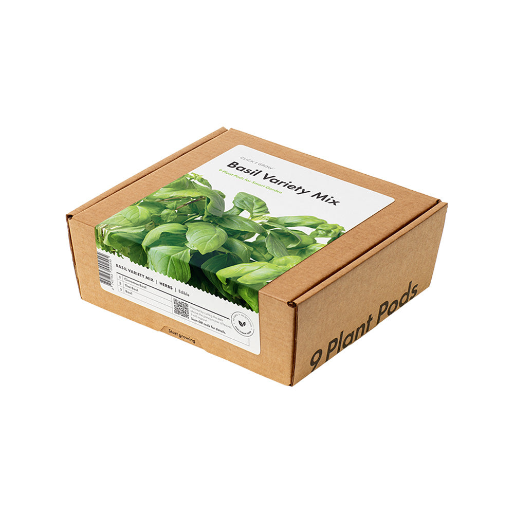 Click & grow Pflanzkapsel Basilikum Sortenmix 9er Packung