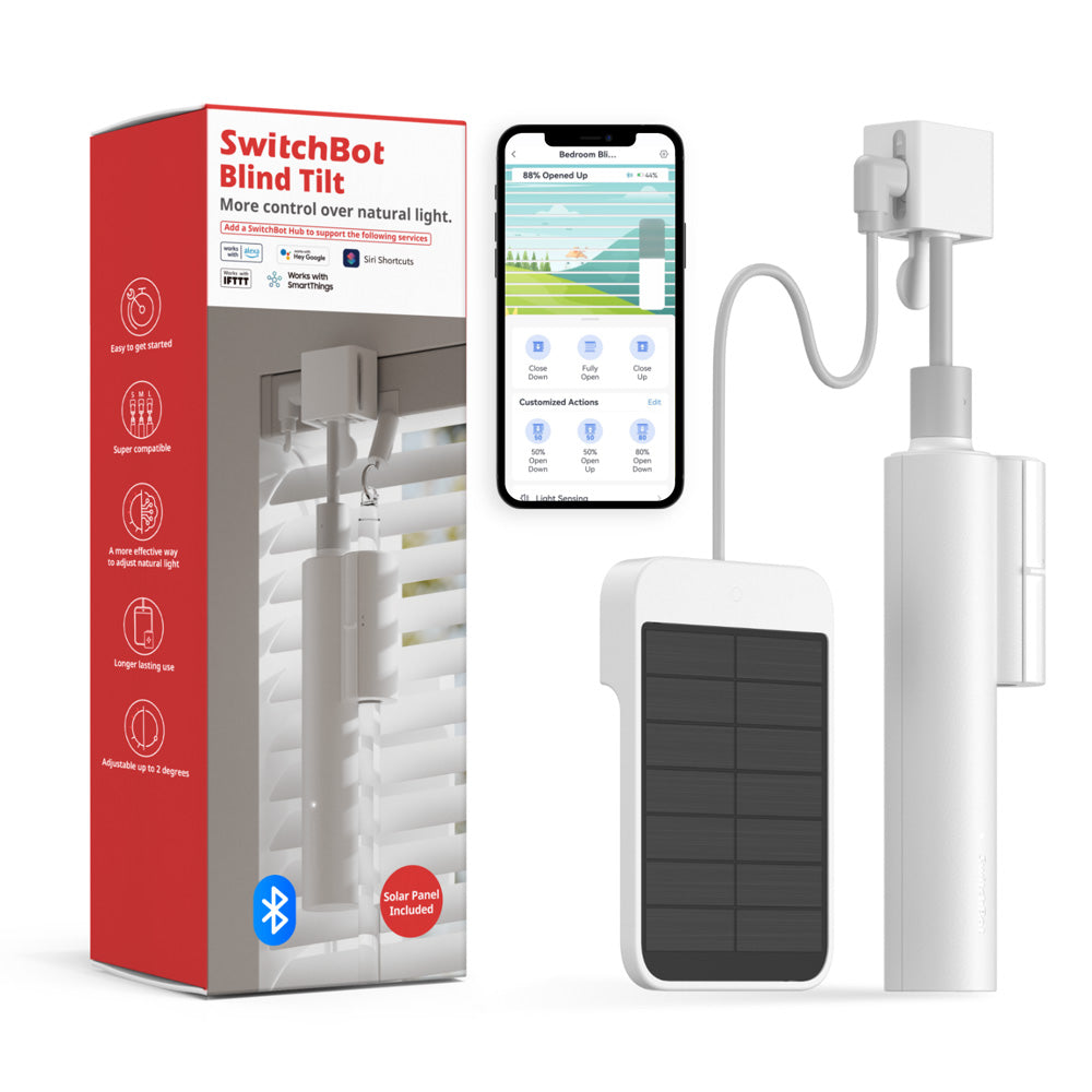SwitchBot Blind Tilt motorisierter Jalousieöffner Paketinhalt