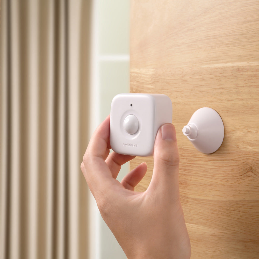 SwitchBot Motion Sensor smarter Bewegungsmelder Szene Wandhalterung